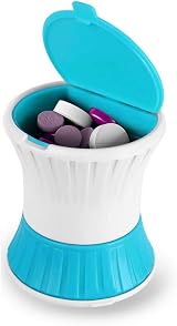 kuou LIding Pill Crusher 3 in 1 Multifuntion Cutter Crusher Box Small Pills view 4