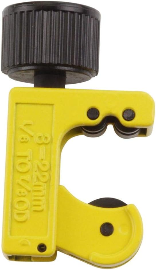 Stanley 070447 22mm Adjustable Pipe Cutter, Black/Yellow Amazon.co
