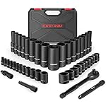 Eastvolt-Mechanic-Tool-Kits-Drive-Socket-Set-46-Pieces-Socket-Set-with-72-Teeth-Reversible-Ratchet-MetricSAE-ASK06
