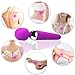 Louviva Clitoris Stimulation Vibrator, 10 Speeds Silicone Adult Rechargeable Sex Massage Toy for Women and Couples (Purple)