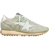 Golden Goose Women's Running Marathon Sneaker, Sage Green/White