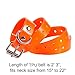Paipaitek No Shock Dog Training Collar Rechargeable Waterproof TPU Collar No Prongs Safe (Orange)thumb 3