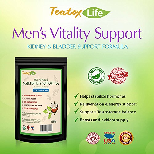 Herbal Supplements Male Fertility tea blend, fertility booster