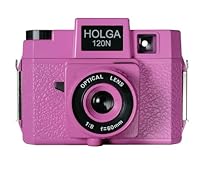 Holga Holgawood Collection Plastic Camera (Pink)