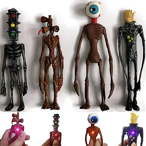 Siren Head Toy，4.5inch Siren Head Figure Set，Siren Head Action Figure