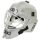OBO Robo FG Field Hockey Goalie Helmet - Silver Fiber-L