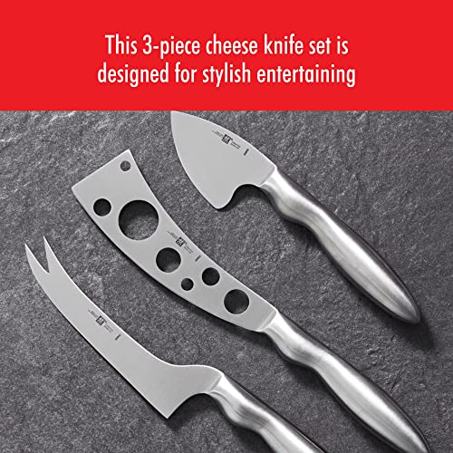 ZWILLING Collection 3pc Cheese Knife Set for Charcuterie Board, Gift