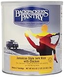 Backpacker's Pantry Jamaican Jerk Rice with Chicken, 44.5 Ounces, # 10 Can
