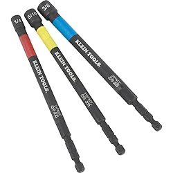 Klein Tools 65411PK3 Magnetic Color-Coded Power Nut