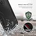 Zizo Shock Series Compatible with iPhone 8 Case Military Grade Drop Tested with Tempered Glass Screen Protector iPhone 7 case Black