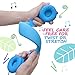 Kids Headphones,AILIHEN HD850 Volume Limiting On Ear Headset with SharePort and Microphone, Children Headphones for Kids, Computer Tablets Laptops Android IOS Smartphones Cellphones (Sky Blue)