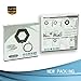 Bestrillion 50+ Miles Amplified HDTV Antenna, Omni-directional Antenna with Sure Grip, 10FT High Performance Coax Cable - Upgraded Version - Black