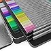 ARTEZA Fineliners Fine Point Pens, Set of 72 Fine Tip Markers with 0.4mm Tips & Sure Grip Ergonomic Barrels, Brilliant Assorted Colors for Coloring, Drawing & Detailing + Sturdy Metal Storage Case