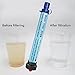 HUANLANG Personal Water Filter 2000L Portable Water Purifier Filtration Straw 0.01 Micron Outdoor Survival kit Emergency Gear Filter for Camping Hiking Hurricane Storm Supplies Backpacking