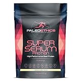 PALEOETHICS Super Serum Paleo Friendly High Performance Vanilla Flavored Beef Protein, Natural Vanilla Flavor, 1.16 lbs, 529 grams