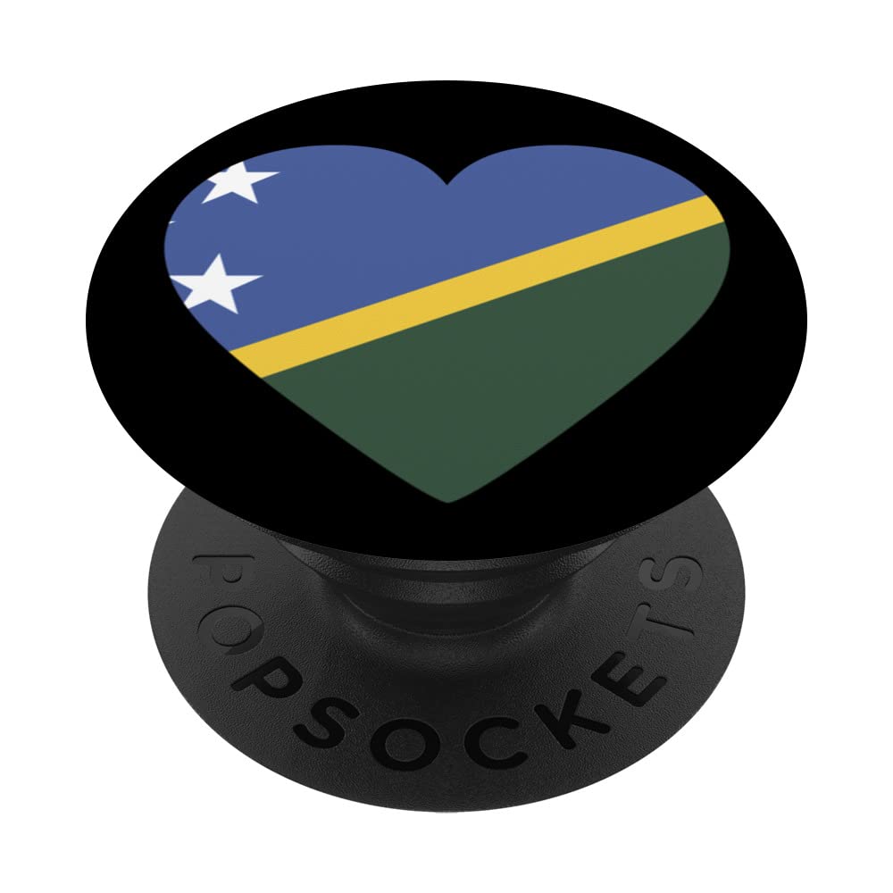 National Flag of Solomon souvenir gift for men women PopSockets Swappable PopGrip