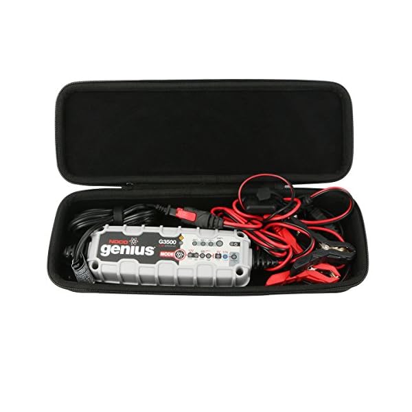 Khanka-Electrical-Equipment-Battery-Chargers-Case-For-NOCO-Genius-G3500-6V12V-35A-UltraSafe-Smart-Battery-Charger-Black