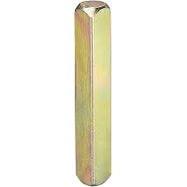 DOITOOL 2-Pack Replacement Door Spindle - Fits Most Mortise Door Knobs, Solid Steel, Easy Install