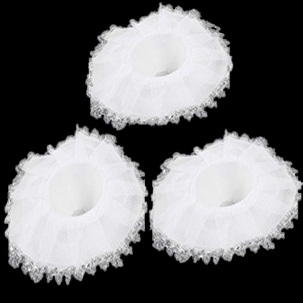 6Pcs Lace Bouquet Collar, Lace Collar DIY