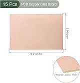 YOKIVE 15x FR4 Copper Clad PCB Board 150x100mm Blank Circuit Board DIY Projects view 2