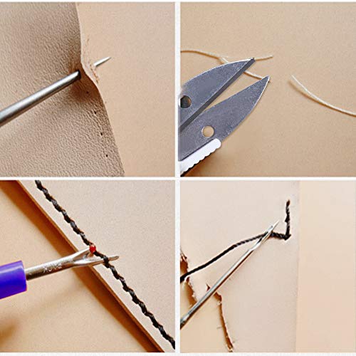 image for LEITIME 10 Pcs Upholstery Repair Kit,Curved Upholstery Hand Sewing Nee