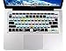 XSKN OS X English Silicone Shortcut Keyboard Skins are Compatible with MacBook 13' 15' 17' US Version