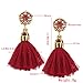 Jewel-encrusted Women Earrings Fashion Rhinestone Long Dangle Tassel Ear Drop