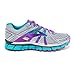 Brooks Women's Adrenaline GTS 17 Wide Silver/Purple Cactus Flower/Bluebird Running Shoe 8.5 Wide Women US