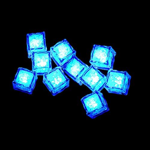Dimanul Baby Toys,Novelty Toys,Educational Toys,Learning Toys,Kids tech Toys Merry Christmas Toys 2018 12 pcs Party Decorative LED Ice Cubes Light Multicolor Liquid Sensor Bar Party