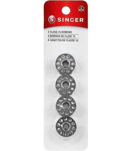 CKPSMS Marque – Bobines métalliques #2518=SA156 compatibles avec/remplacement pour marque Singer classe 15 15-91 237 239 177 4423 4452 9960 (100 pièces