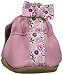 Robeez Tina Tulip Soft Sole Crib Shoe (Infant)