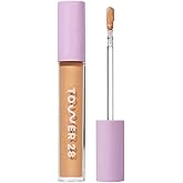 Tower 28 Swipe Serum Concealer - Hydrating Medium-Full Coverage Concealer + Under Eye Brightener - Skin Care Infused Makeup with Hyaluronic Acid + Soothing Centella - 11 Tan/Medium Warm (0.22 oz)