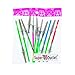 Adorox (12pcs) Star Wars Lightsaber Cupcake Picks Toppers Birthday Fun Party Decorations Kit (12)