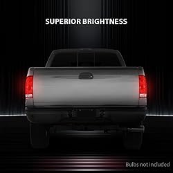 CROSSDESIGN Tail Lights w/o Bulbs & Wiring Harness