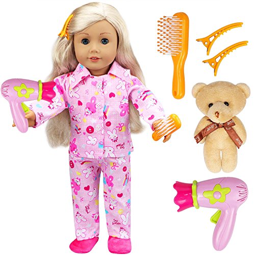 18 Inch Doll Clothes Pc Pajamas and Teddy Bear Ghana Ubuy