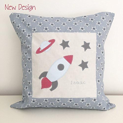 Personalised Space Rocket Cushion