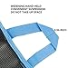 2Pcs Plastic Bag Holder,Hanging Storage Mesh Garbage Dispensers Folding Trash bags Holder Organizer Recycling Shopping Pocket Hanging Containers for Kitchen Bathroom Office