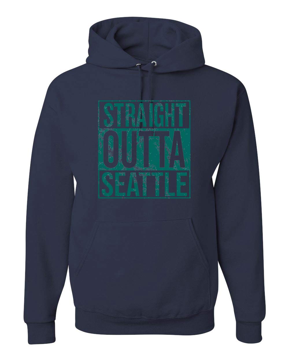 Straight Outta Hometown Fan Team Pride | Fantasy Baseball Fans | Unisex Sports Hooded Sweatshirt Gra