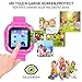 Watches For Kids Smart Watch Game Smartwatches Touch Screen Camera Recorder For Boys Girls Children's Day Birthday Christmas Gifts(Pink)