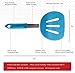Starpack 'Flex & Flip' Flexible Silicone Turner Spatula (Wide) - High Heat Resistant Spatulas for Cooking Egg 600°F - Silicone Pancake Turner Spatula, LFGB Grade Non Stick Rubber Kitchen Utensils