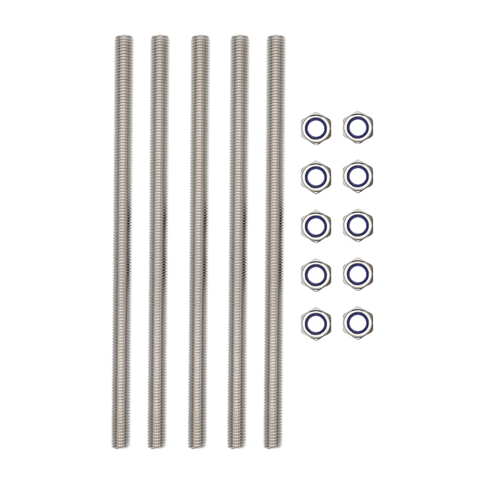 M12x250mm Fully Threaded Rod Studs Long Metric