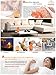 HemingWeigh Natural Himalayan Rock Salt Lamp 6-7 lbs with Wood Base, Electric Wire & Bulb