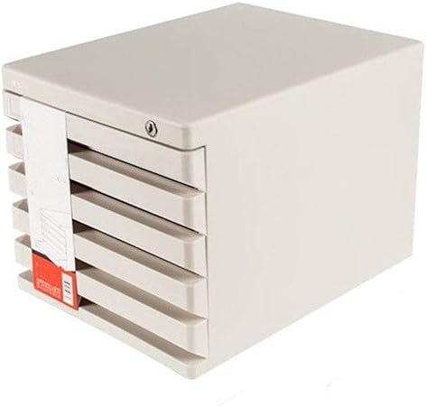 File Cabinets Small Desktop 5 Tier With Lock Small Drawer Data Storage Box A4 Paper Office Plastic Small Desktop Office Supplies Anqna Amazon Co Uk Kitchen Home