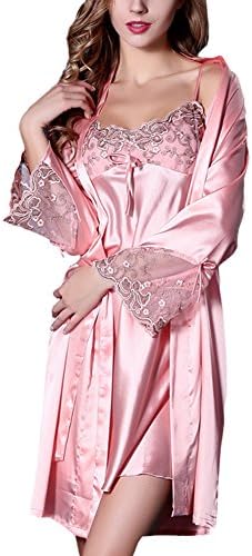 YAOTIN Women's Sexy Soft Robe and Nightgown Set Pajama-USL/tag XL