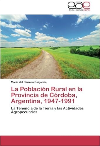 Buy La Poblacion Rural En La Provincia De Cordoba Argentina 1947