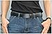 ITIEZY Men's Leather Ratchet Dress Belt with Automatic Buckle Sliding Belt for Men in Gift Box