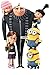 11 Inch Gru Agnes Edith Margo Minions Despicable Me 3 Wall Decal Sticker Minion Removable Peel Self Stick Adhesive Vinyl Decorative Art Kids Room Home Decor Children 8 by 11 1/2 Inch