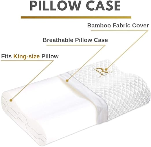Amazon Com Royal Therapy King Pillowcase For Adjustable Memory
