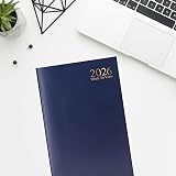 1ABOVE 2026 A5 Week-to-View Diary Casebound Hardback Blue 60gsm Paper view 9