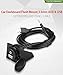 XTRONS® Car Dashboard Flush Mount USB 2.0 3.5mm AUX Socket Extension Lead Panel Cable